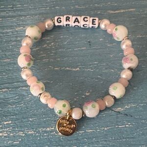 EXCELLENT condition Little Words Project Grace bracelet